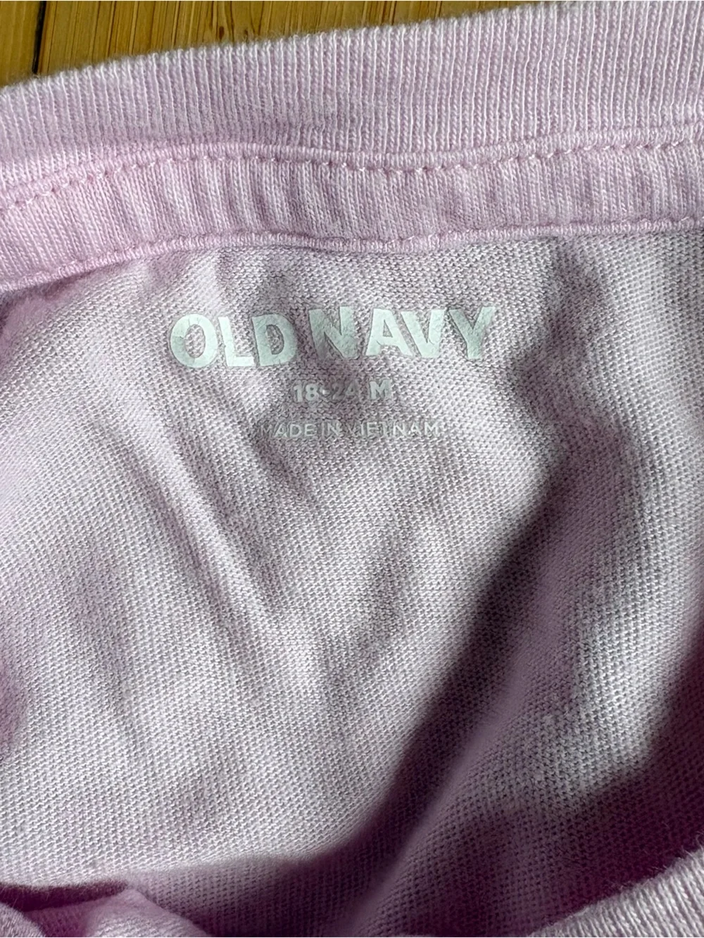 Old Navy Light pink Baby Tee
